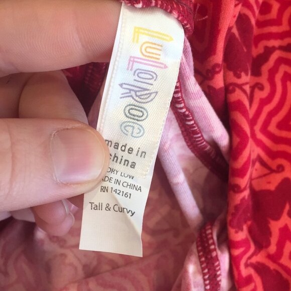 TC NWOT LuLaRoe Leggings BB31 931 - Picture 4 of 4